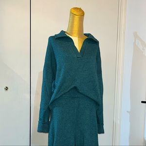 Teal Sweater from A New Day at Target - Cozy Loungewear